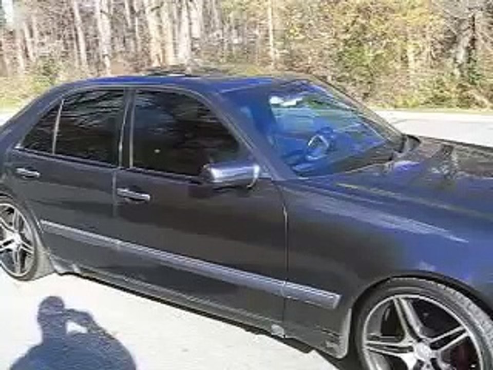 Mercedes E420 W210 Borla exuast