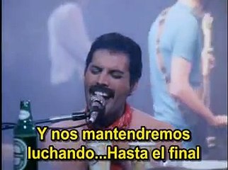 We Are The Champions (live) - Subtitulado
