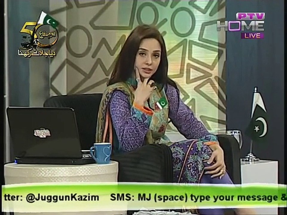 Morning With Juggun PTV Home Morning Show Part 6 - 7th September 2015