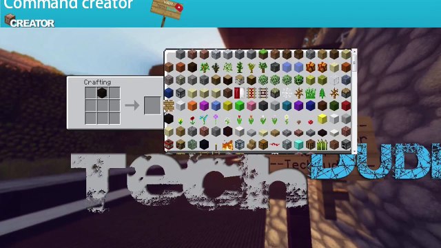 Custom Crafting Recipes Generator Vanilla Minecraft One Command Block Video Dailymotion