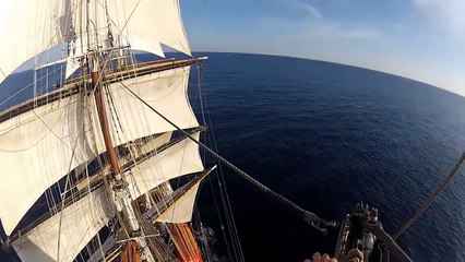 Sailing the Clipper Stad Amsterdam