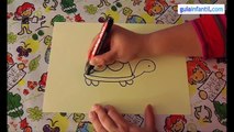 Aprender animales, la Tortuga marina - videos educativos infantiles