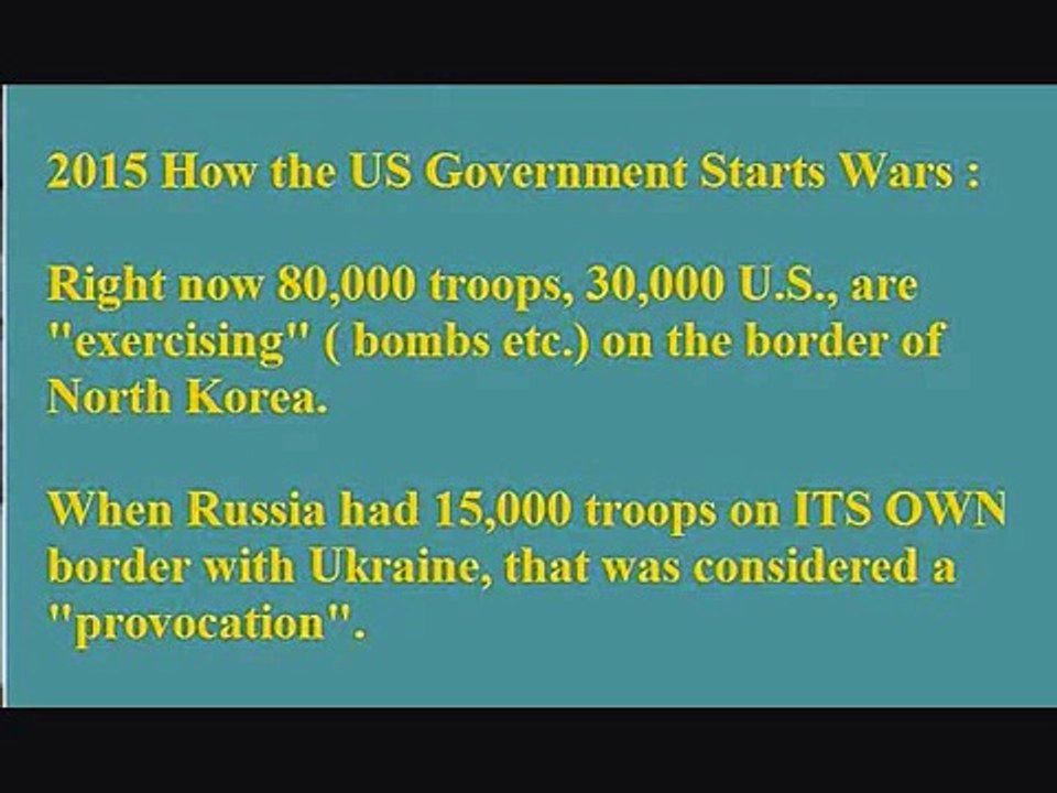 WAR ! : U.S.A. Starting Another One In Korea : CNN , Breaking News