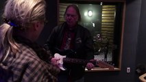 Meryl Streep Gets Guitar Lesson from Neil Young at the JBFC