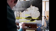 Deutscher Panzer VI Tiger II Königstiger, seltene Originalaufnahmen Doku und Gemälde