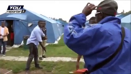 Illegals riot - dont want Italian food, demand African food