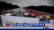 Solar Powered High-Speed Trains