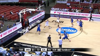 Vesely's One-Handed Slam! - EuroBasket 2015