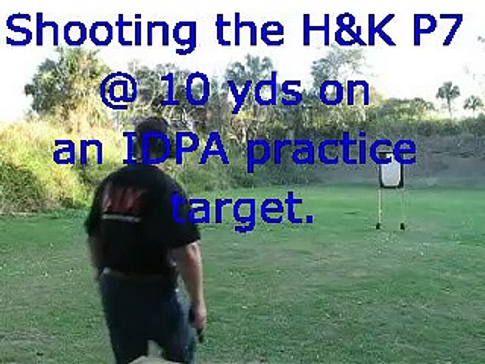 H&K P7 9mm. Video 2 of 3