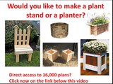 How to make planter boxes: How to make a Wood planter plan? planter drawings needed? (Click Here)