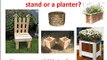How to make planter boxes: How to make a Wood planter plan? planter drawings needed? (Click Here)