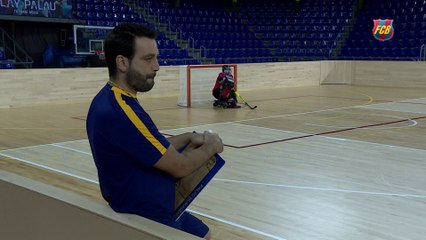 Download Video: FCB Lassa (hockey): Ricard Muñoz y Xavi Barroso previa CH Caldes (Liga Catalana)