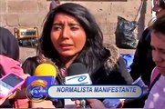 Desquician normalistas la ciudad de Morelia.