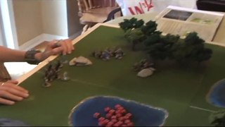 LotR Battle Report- Elves vs Dwarves- Part 1
