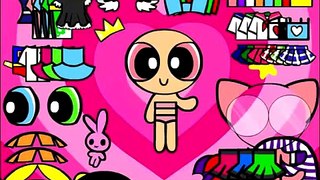 Cartoon Networks Powerpuff Girls Dress Up Game