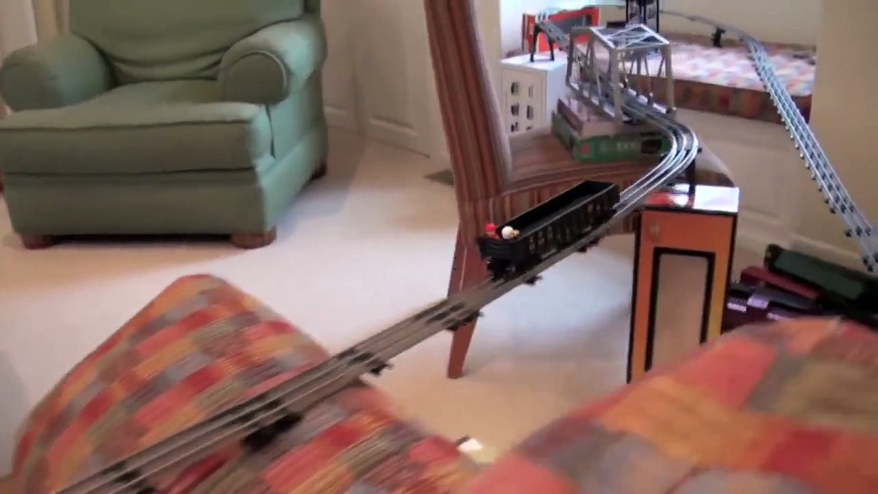 Christmas Train Roller Coaster