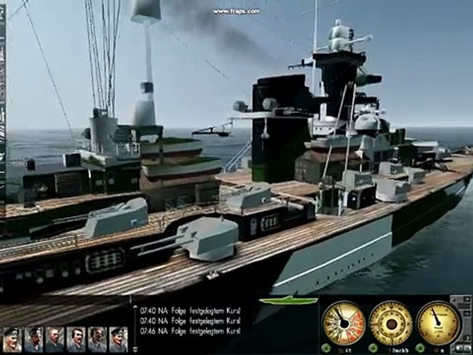 Bismarck vs Flugzeugträger Silent Hunter III Warship Mod