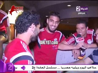 مسخرة هزار وكوميديا سعد سمير مع محمد صلاح احساسك ايه بعد توتي وتشوف الاشكال دي