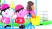 Dora Aventureira Peppa Pig e Suzy Comem Sorvete da Barbie e Olaf Frozen Massinha Toys. Em Português