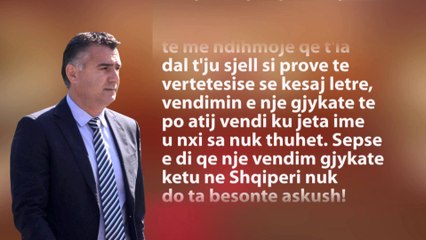 Deputeti Ndoka heq dorë nga  mandati: Do vërtetoj pafajësinë
