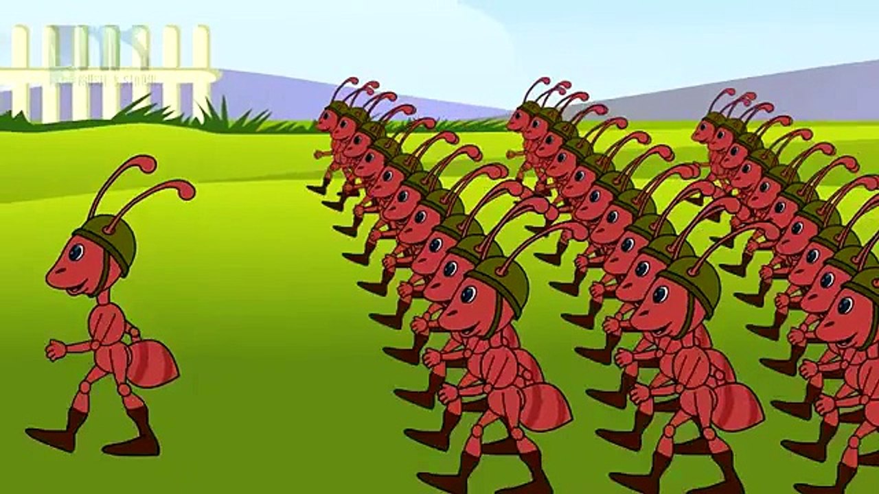 The Army Ants | Nursery Rhymes | Children Songs | English Nursery Rhymes