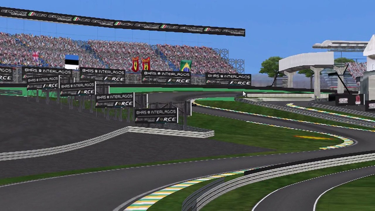 Rfactor-RSR F3000 International-Interlagos-First approach (default settings)