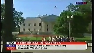 9/11 - Mystery E-4B Doomsday Plane Over Washington DC