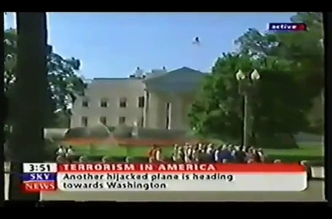 9/11 - Mystery E-4B Doomsday Plane Over Washington DC