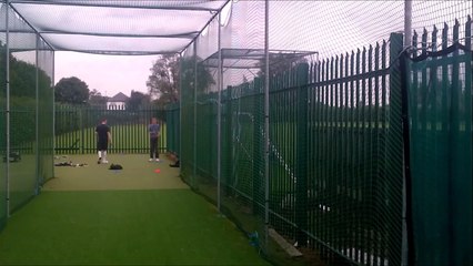 Leg Spin Bowling- Super Slow Motion Action