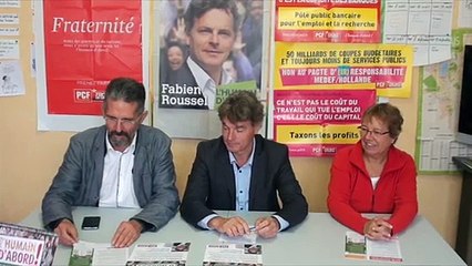 20150904-Fabien Roussel dans l'Oise-Conférence de presse-Présentation
