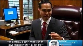 Mayor Julian Castro (San Antonio) Discusses Economic Stimulus on MSNBC