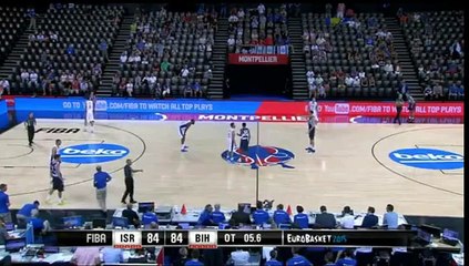 Alex Renfroe Fantastic Assist and Elmedin Kikanovic Game Winner - Bosnia & Herzergovina vs Israel 86-84