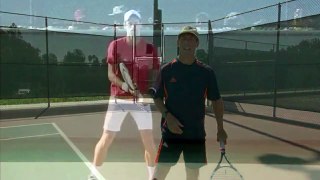 Tennis Training Myth - Tennis Forehand Backswing - Left Handed Training Video