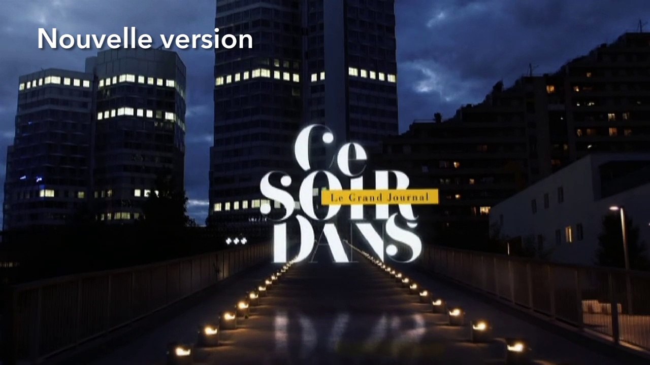 Plateau, générique... Le Grand Journal : Avant/Après