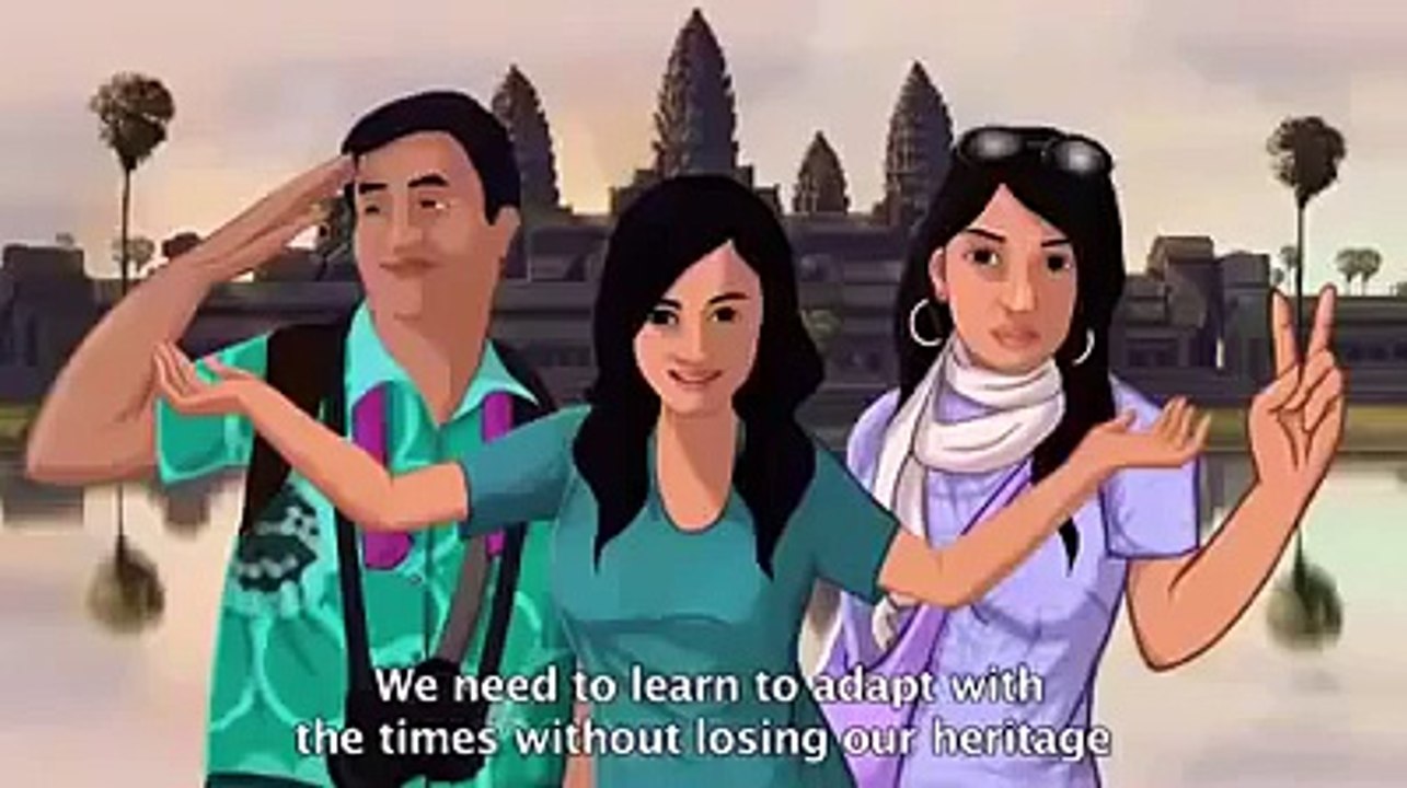 តុក្កតាខ្មែរ រឿង អង្គរវត្តជាសម្បត្តិបេតិកភណ្ឌជាតិយើង Angkor Wat   Cambodia Khmer cartoon tokata