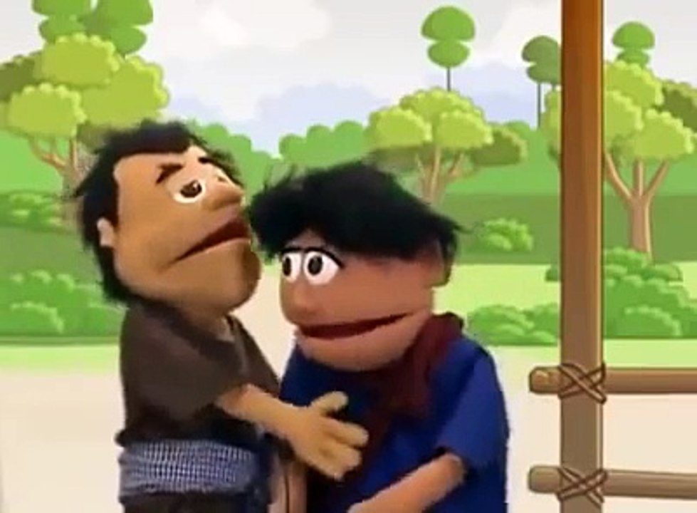 តុក្កតាខ្មែរ រឿង មាណពម្ចាស់ផ្ទះ និងមាណពសុំសំចត - Cambodia Khmer - cartoon tokata