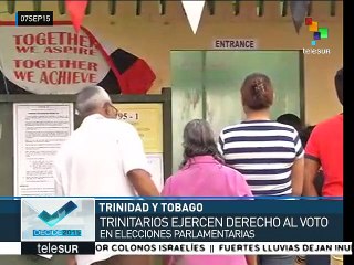 Trinidad y Tobago: jornada electoral sin contratiempos