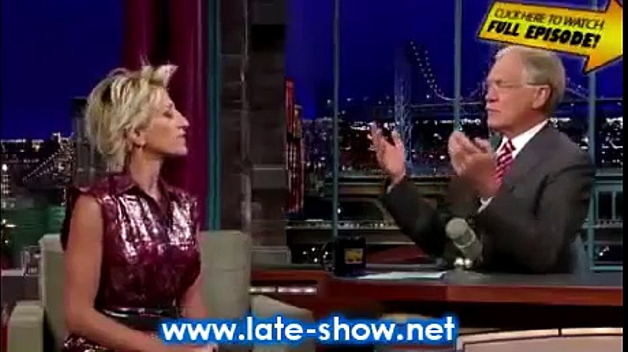 Late Show With David Letterman S 16 Ep 174  7/14/2009 Edie Falco