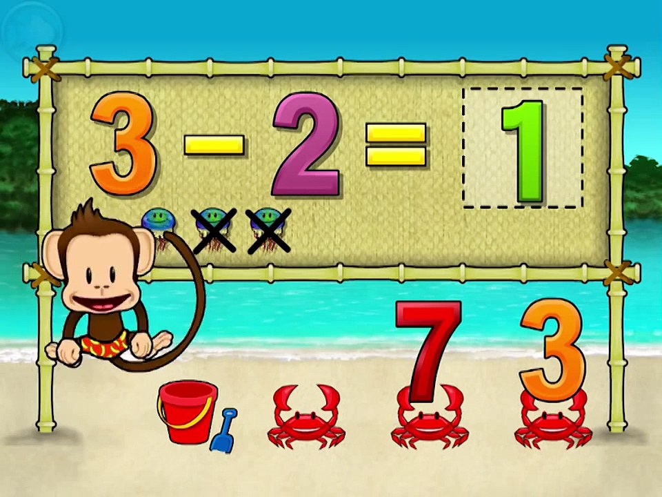 Monkey Math School Sunshine | Fun Kids Apps