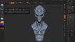 Concepting an Alien in Zbrush and Keyshot