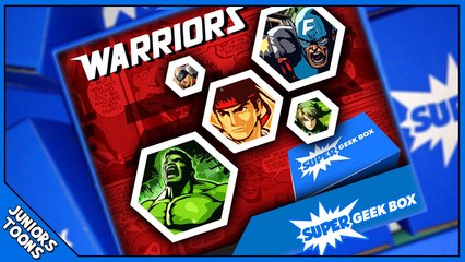 Super Geek Box Unboxing | August 2015 Warriors
