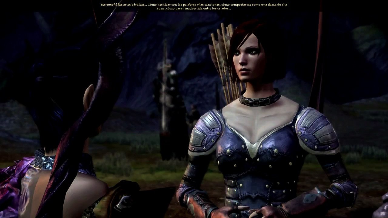 Dragon Age Origins Leliana Marjolaine´s History Leliana Historia De Marjolaine HD Español