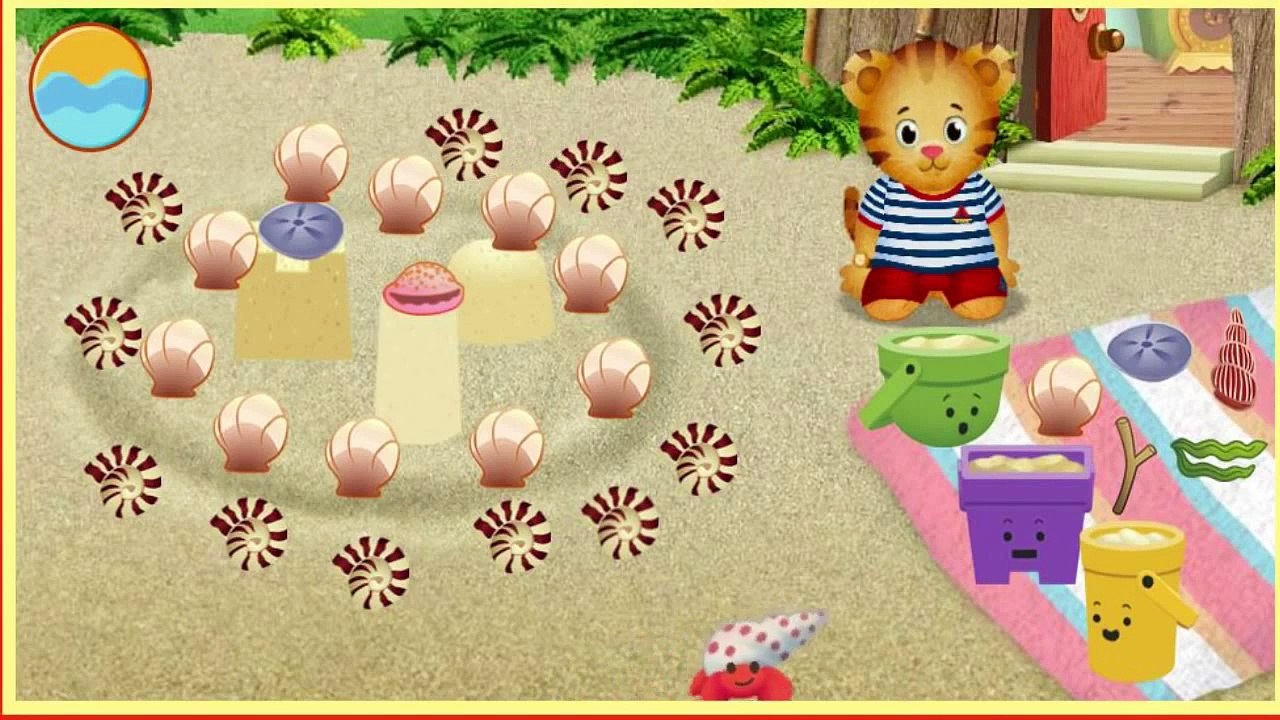 Daniel Tiger's Neighborhood Sandcastle Games For Kids - Gry Dla Dzieci