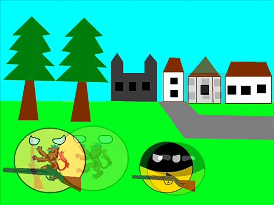 History of Austria in Countryballs