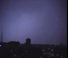 Zware blikseminslag met harde knal boven Zoetermeer. 17-07-2009