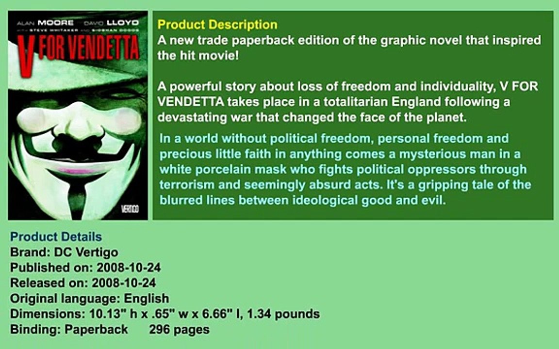 V for Vendetta