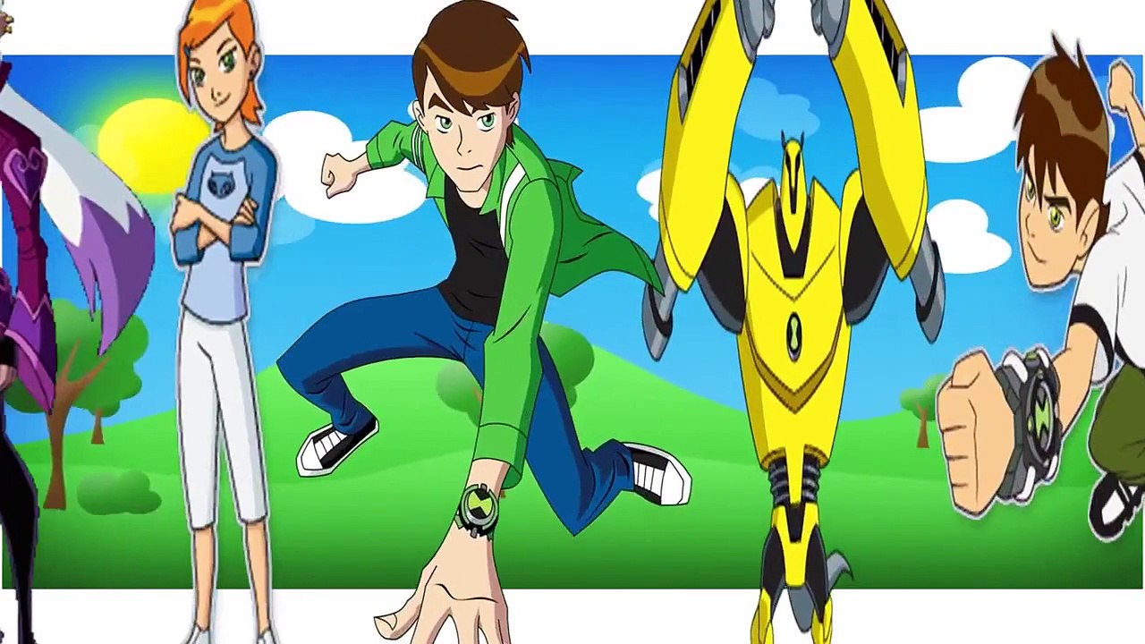 Ben10 Allies Force Cartoon Finger Family Nursery Rhyme For Children