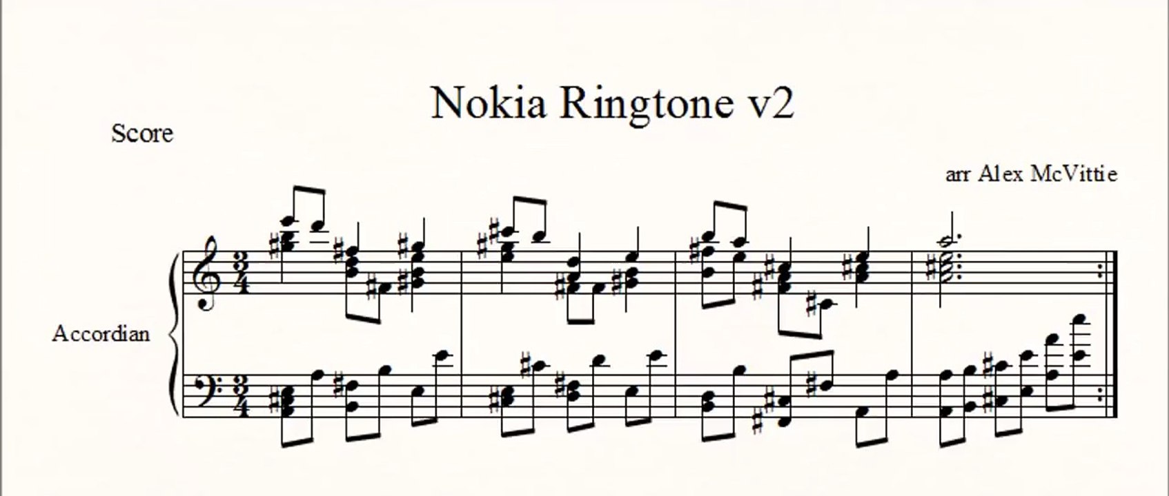 Nokia Ringtone, Revamped