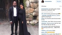 Kim Kardashian & Kanye West Look Elegant For A Friend's Wedding