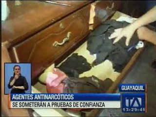 Agentes Antinarcóticos se someterán a pruebas de confianza